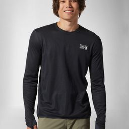 Mountain Hardwear Men Solid Round Neck T-shirt-image-101