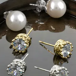 OOMPH Contemporary Studs Earrings-54