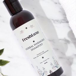 Freshluxe Herbal Harmony Shampoo With Aloevera For Hair Growth - 200 ml-58
