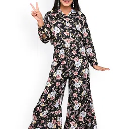 FELLAMO Printed Shirt With Palazzo Clothing Set-image-2
