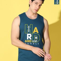 WOOSTRO Men Typography 2 Printed Raw Edge Slim Fit T-shirt-image-83