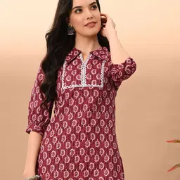 Metronaut Floral Print Cotton Top-picture-40