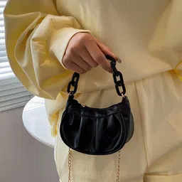 StyleCast x Revolte PU Swagger Hobo Bag-48