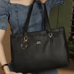 MINI WESST PU Structured Tote Bag image 2
