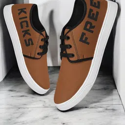 Spotwalk Men Round-Toe Sneakers-picture-0