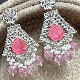 TANLOOMS Triangular Drop Earrings-18