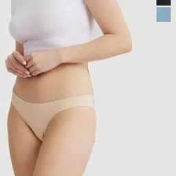 B'there Pack Of 3 Low-Rise Bikini Briefs P002_NBG_CBK_CLB-picture-40