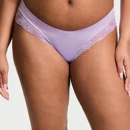 Victoria's Secret Rose Low-Rise Lace-Trim High-Leg Cheeky Brief 112532023CEM-picture-50