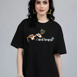 Moda Rapido Women Drop-Shoulder Sleeves T-shirt-picture-2