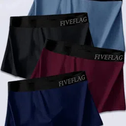 FiveFlag Pack of 4 Multicoloured Modal Trunks-image-29