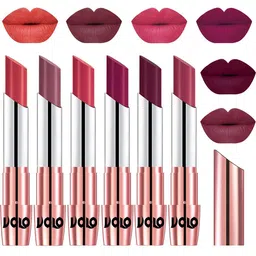 VOLO Set Of 6 Creme Matte Lipstick - 3.5g Each-15
