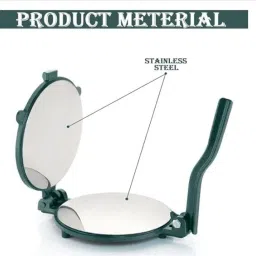 forsel Puri Maker Puri Press Kitchen Press Chapati Machine Roti Maker Roti and Khakra Maker image 2