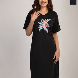 Duchess Printed Nightdress-image-80