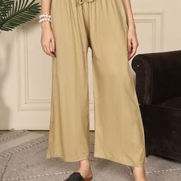 TAG 7 Women Flared Palazzos-50