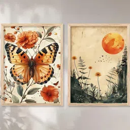 WALLLANE Brown Wood Wall Art-image-60