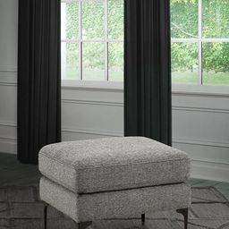 DOE BUCK Wood Linen Rectangle Ottomans-image-72