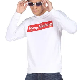 Flying Machine Men Printed Sweatshirt-image-59