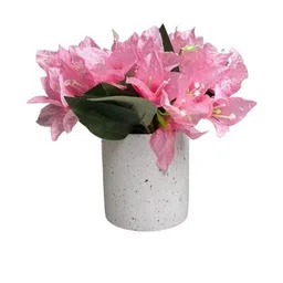 De Gardenia Red 1 Pieces Blossom Artificial Plant With Pot-picture-45