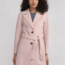 Plagg Notched Lapel Collar Overcoat-picture-27
