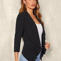 QIOA Open Front Formal Blazer-picture-0