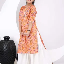 DMP FASHION Women Floral Print Cotton Top-picture-22