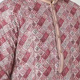 Ethnicity Men Printed Regular Kurta with Pyjamas image 4
