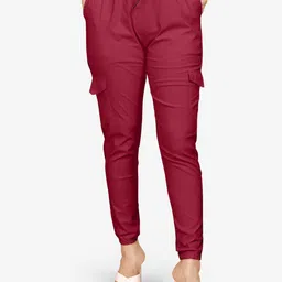 SS Sanket Synthetics Women Mid-Rise Cargos Style Joggers-picture-25