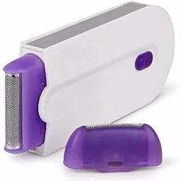 SHOPOCART Finishing Pain-Free Rechargeable All Body and Facial Hair Remover Trimmer with Touch Sense for Unisex (White) Cordless Epilator-image-25