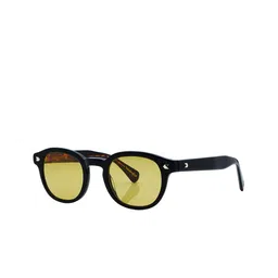 Shisen Fox Unisex Round Sunglasses with UV Protected Lens SG299-55