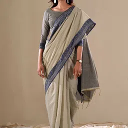 Anouk Rustic Woven Design Zari Uppada Saree-image-86
