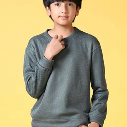 V-Mart Boys Cotton Round Neck Long SleevesSweatshirt-picture-27