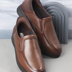 ID Men Leather Formal Slip On Shoes-picture-44