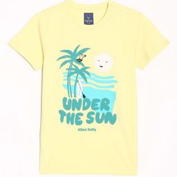 Allen Solly Junior Boys Graphic Printed Round Neck Cotton T-shirt-picture-17