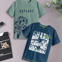 CODEZ Boys 2 Pure Cotton T-shirt-image-42