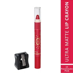 Fashion Colour Lip Crayon Lipstick, 11 Passionate Pink 2.8gm-28