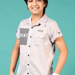 V-Mart Boys Opaque Printed Casual Shirt-image-39