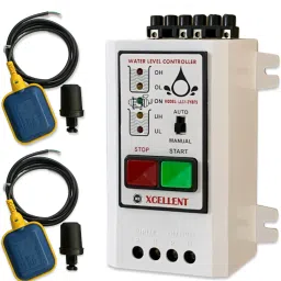 XM-INDIA Automatic water level controller with 2 cable float switch sensors Wired Sensor Security System-image-39