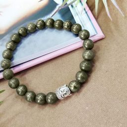 Divine souvenirs Unisex Artificial Beaded Elasticated Bracelet-image-99