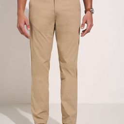 Peregrine by Pantaloons Men Mid-Rise Cotton Chinos Trousers-picture-49