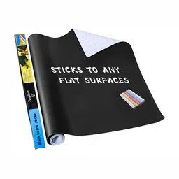INDIAN ROYALS Black Blackboard Printed Self-Adhesive & Durable Wall Sticker-picture-51