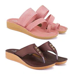 BERSACHE Women Open Toe Flats-image-40