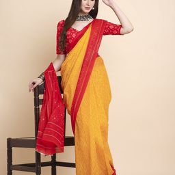 RATAN Printed Pure Cotton Saree-image-74