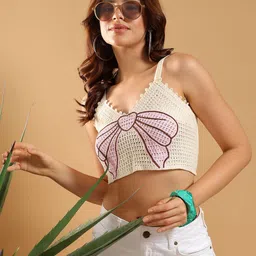 Kotty Women Embellished Crop Top-image-66