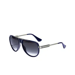 Vintage Unisex Aviator Sunglasses with UV Protected Lens-image-78