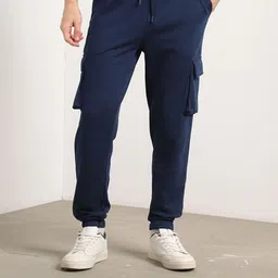 NOBERO Men Heavy Duty Cargo Joggers-image-90