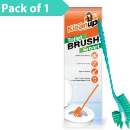 Double Sided Toilet Brush and Bathroom Scrubber| Plastic Toilet Brush Pack of 1-image-57