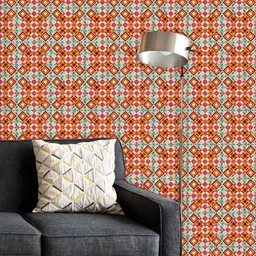 ArtzFolio Printed UV-Resistant Anti-Bacterial Abstract Retro Grunge Peel & Stick Wallpaper-image-79