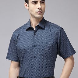 Van Heusen Printed Custom Fit Formal Shirt-picture-45