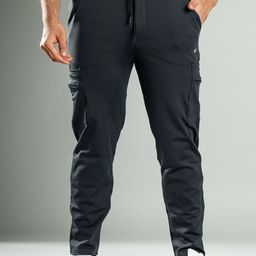 Muffynn Men Mid Rise Track Pants-image-69