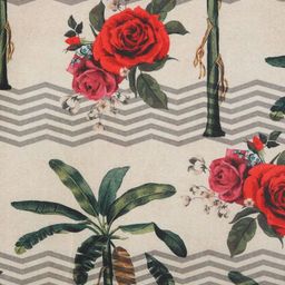 PENTADECO Set Of 6 Beige & Red Printed Table Placemats image 4